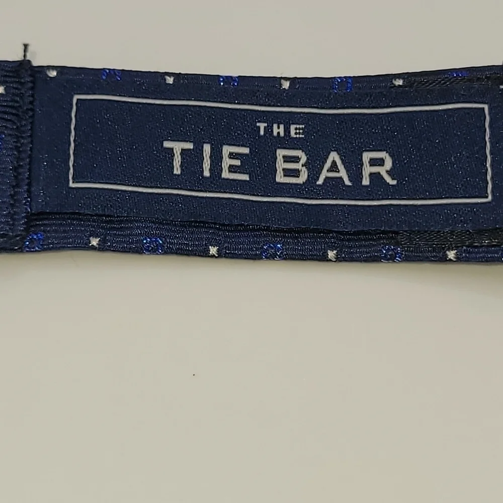 THE TIE BAR Blue Dots Men's Tie